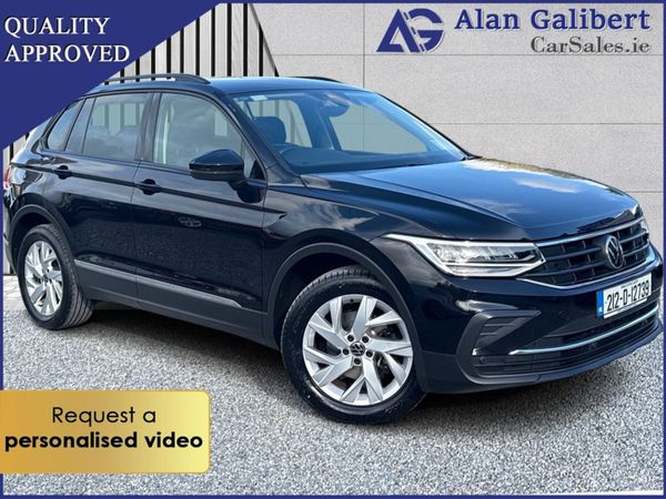 Volkswagen Tiguan Estate, Diesel, 2021, Black