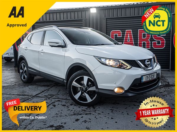 Nissan Qashqai SUV, Petrol, 2017, White