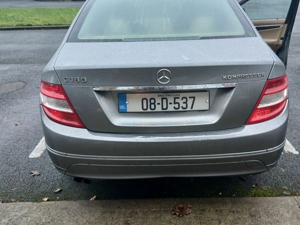 Mercedes-Benz C-Class Saloon, Petrol, 2008, Silver