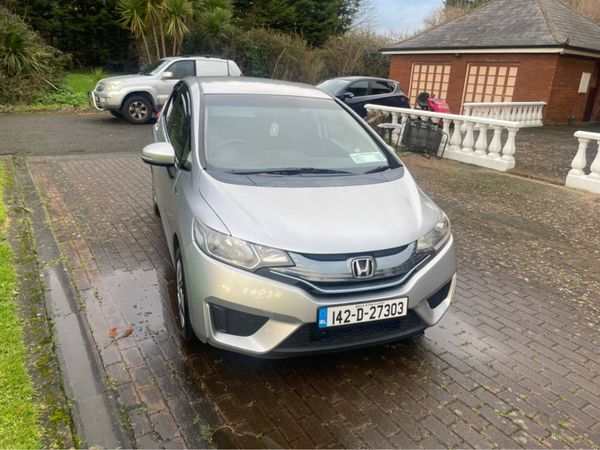 Honda Fit Hatchback, Petrol Hybrid, 2014, Silver