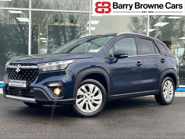 Suzuki SX4 S-Cross Hatchback, Petrol Hybrid, 2022, Blue