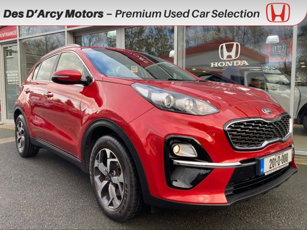 Kia Sportage Estate, Diesel, 2020, Red