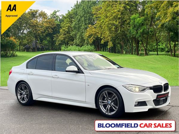 BMW 3-Series Saloon, Diesel, 2015, White