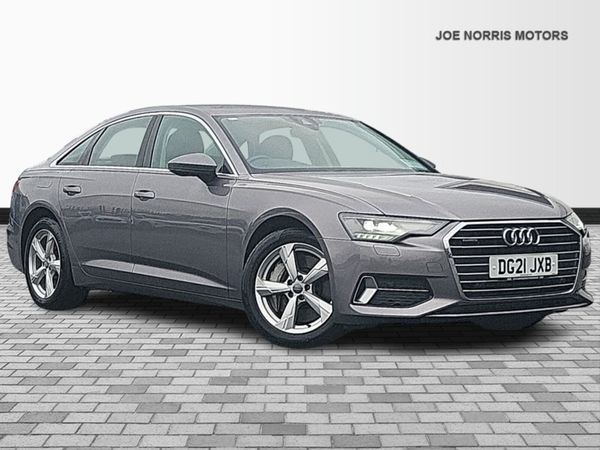 Audi A6 Saloon, Petrol Hybrid, 2021, Grey