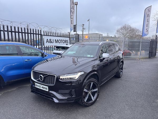 Volvo XC90 SUV, Petrol Plug-in Hybrid, 2019, Black