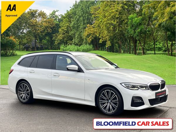 BMW 3-Series Estate, Diesel, 2020, White