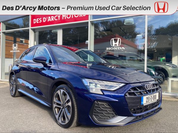 Audi A3 Hatchback, Petrol Plug-in Hybrid, 2025, Blue