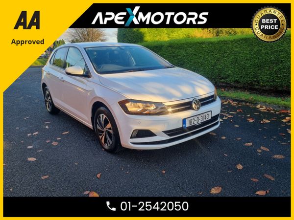 Volkswagen Polo Hatchback, Petrol, 2018, White