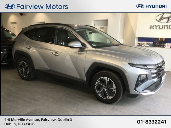 Hyundai Tucson SUV, Petrol Hybrid, 2024, Silver