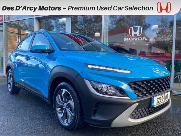 Hyundai KONA Hatchback, Petrol Hybrid, 2022, Blue