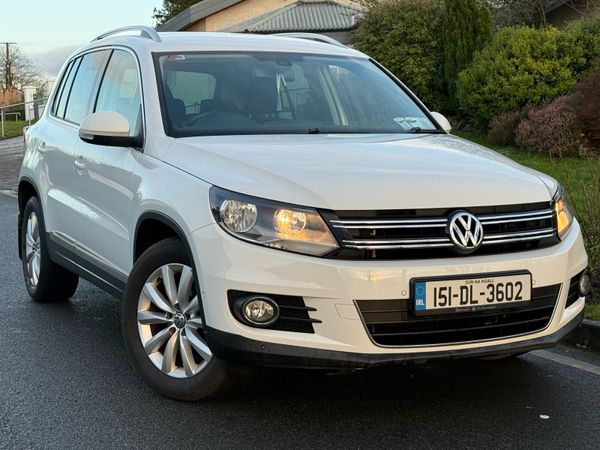 Volkswagen Tiguan SUV, Diesel, 2015, White