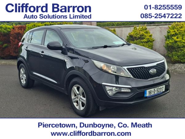 Kia Sportage Estate, Diesel, 2016, Black