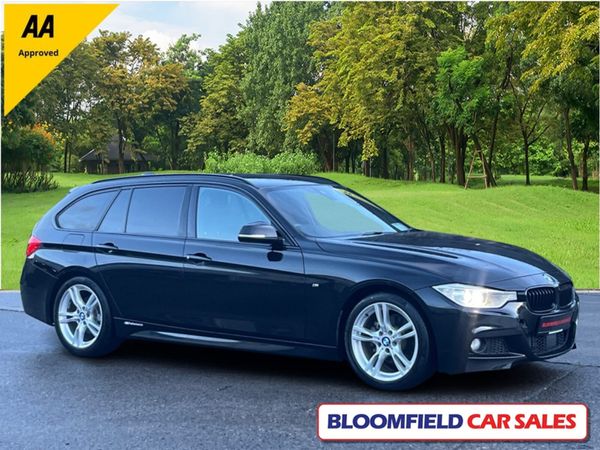 BMW 3-Series Estate, Diesel, 2015, Black