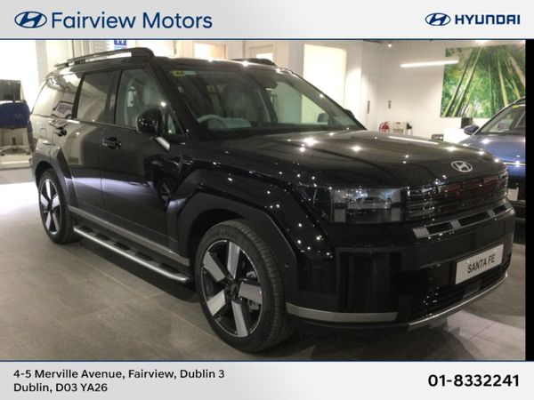 Hyundai Santa Fe SUV, Petrol Plug-in Hybrid, 2026, Black