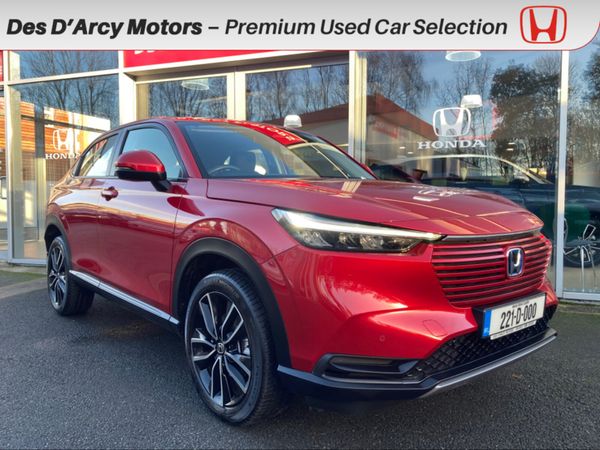 Honda HR-V Hatchback, Petrol Hybrid, 2022, Red
