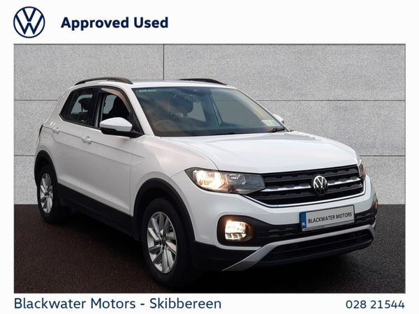 Volkswagen T-Cross Estate, Petrol, 2021, White