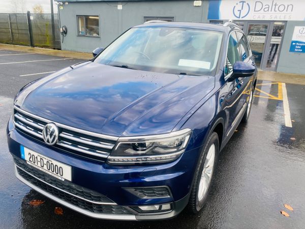 Volkswagen Tiguan SUV, Diesel, 2020, Blue