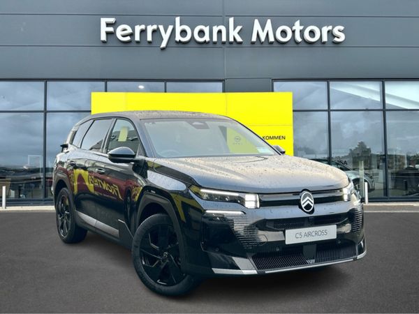 Citroen C5 Aircross SUV, Petrol Hybrid, 2026, Black