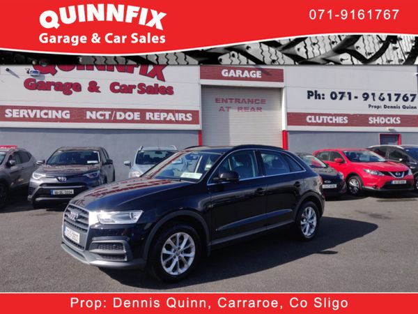 Audi Q3 Estate, Diesel, 2017, Black