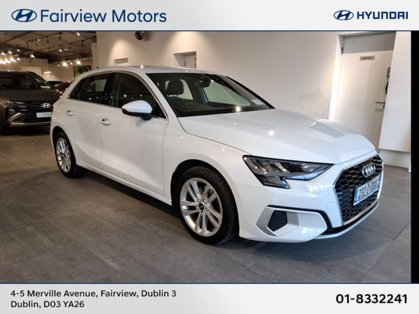 Audi A3 Hatchback, Petrol Plug-in Hybrid, 2023, White