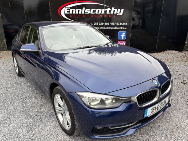 BMW 3-Series Saloon, Diesel, 2016, Blue