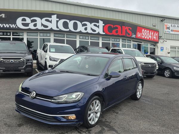 Volkswagen Golf Hatchback, Petrol, 2018, Blue