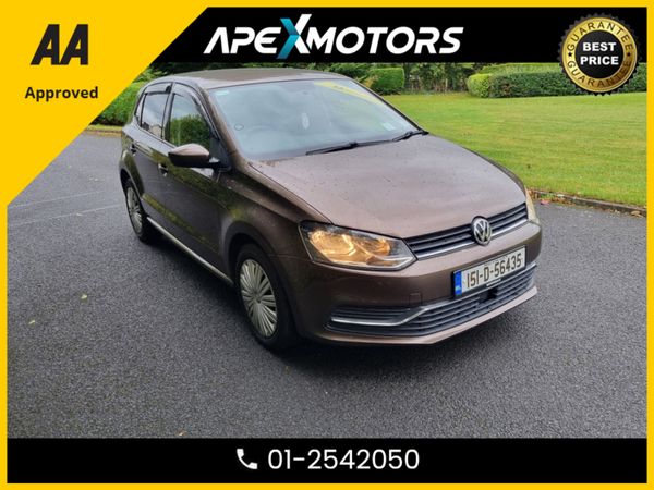 Volkswagen Polo Hatchback, Petrol, 2015, Brown