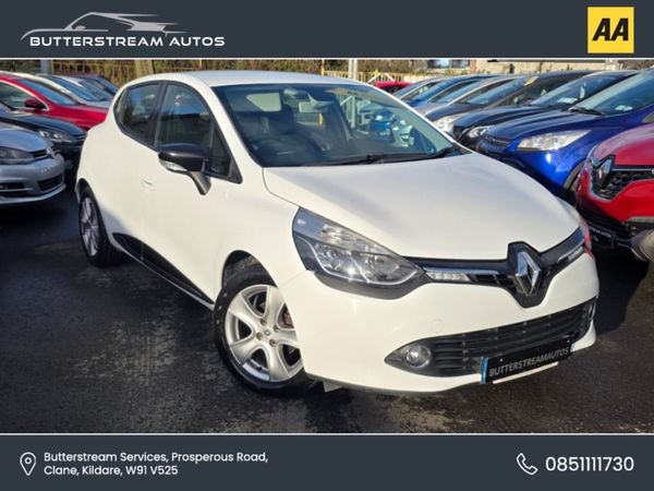 Renault Clio Hatchback, Petrol, 2016, White