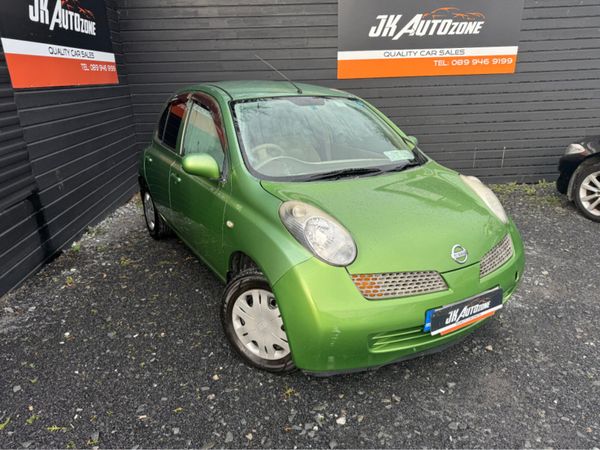 Nissan Micra Hatchback, Petrol, 2005, Green
