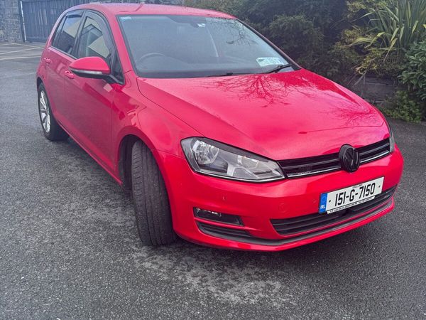 Volkswagen Golf Hatchback, Diesel, 2015, Red