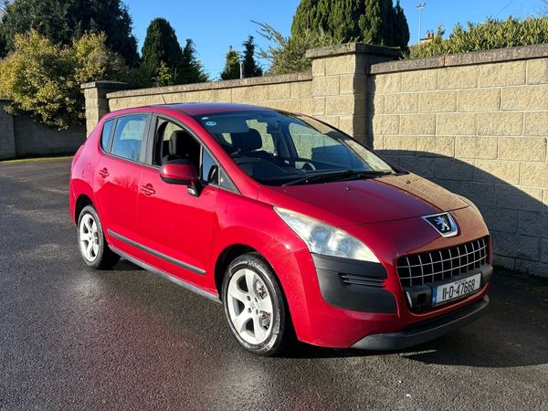 Peugeot 3008 MPV, Diesel, 2011, Red