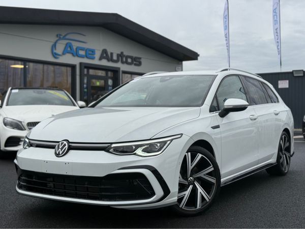 Volkswagen Golf Estate, Petrol Hybrid, 2022, White