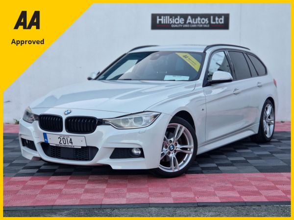 BMW 3-Series Estate, Diesel, 2014, White