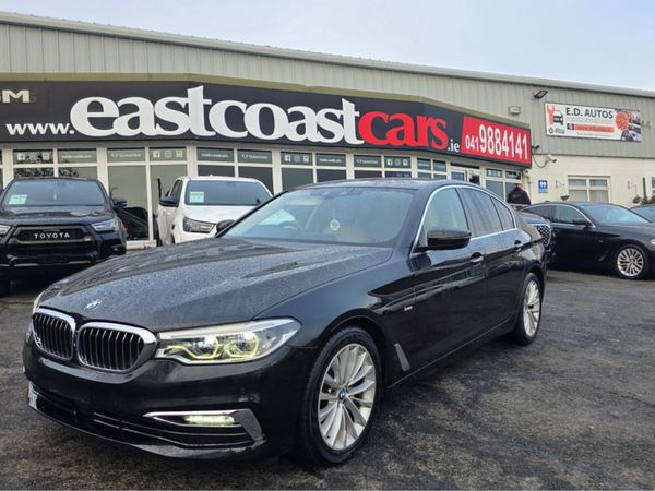 BMW 5-Series Saloon, Diesel, 2017, Black