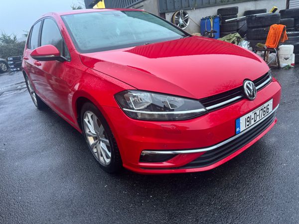 Volkswagen Golf Estate, Diesel, 2019, Red