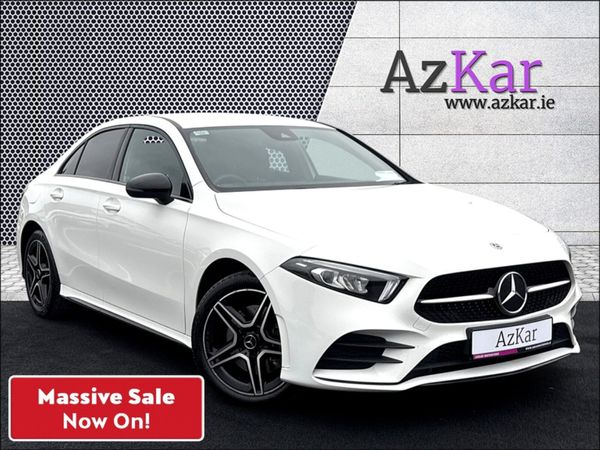 Mercedes-Benz A-Class Saloon, Petrol Plug-in Hybrid, 2021, White