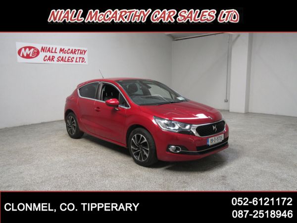 Citroen DS 4 Hatchback, Diesel, 2019, Red