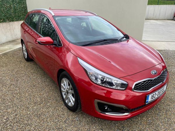 Kia Ceed Estate, Diesel, 2018, Red