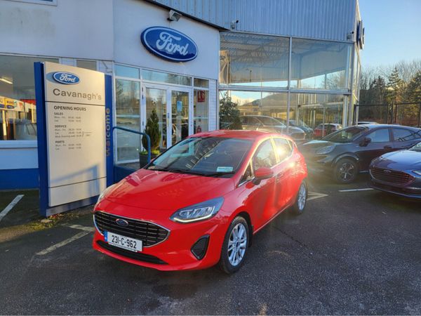 Ford Fiesta Hatchback, Petrol, 2023, Red