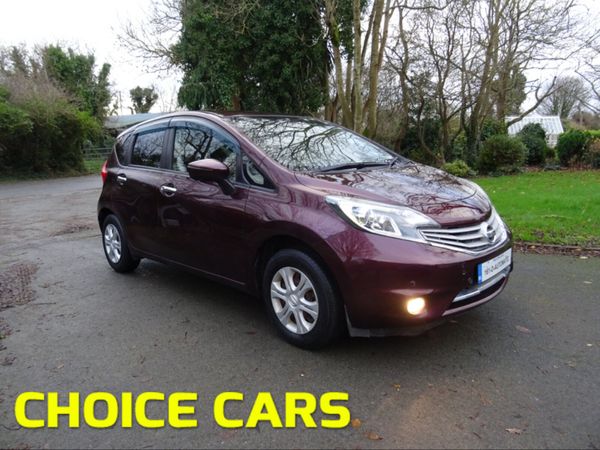 Nissan Note Hatchback, Petrol, 2016, Red
