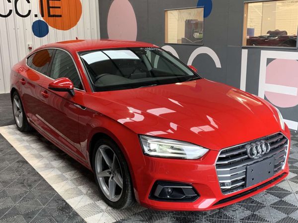 Audi A5 Saloon, Petrol, 2017, Red