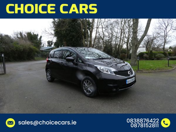 Nissan Note Hatchback, Petrol, 2016, Black