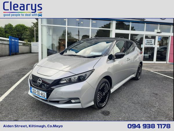 Nissan Leaf Hatchback, Electric, 2022, Grey