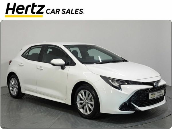 Toyota Corolla Hatchback, Petrol Hybrid, 2024, White