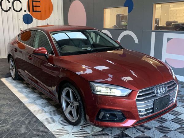 Audi A5 Saloon, Petrol, 2018, Red