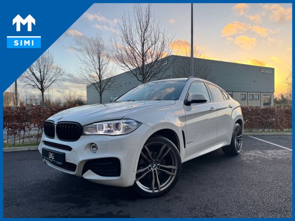BMW X6 Coupe, Diesel, 2015, White