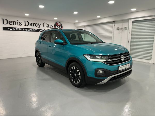 Volkswagen T-Cross Estate, Petrol, 2020, Blue