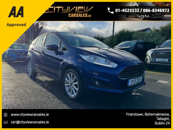 Ford Fiesta Hatchback, Petrol, 2017, Blue