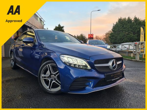 Mercedes-Benz C-Class Saloon, Diesel, 2019, Blue