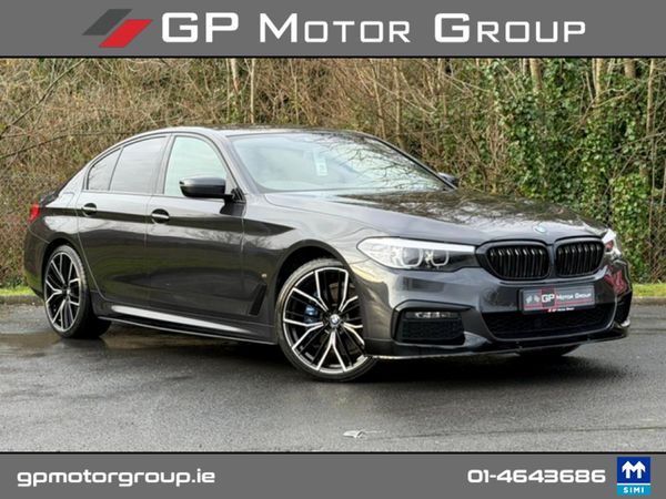 BMW 5-Series Saloon, Petrol Plug-in Hybrid, 2019, Grey